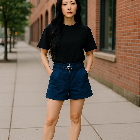 Banana Republic Shorts, Women’s Shorts, Navy Blue Shorts, Banana Republic - Picture 2 of 9